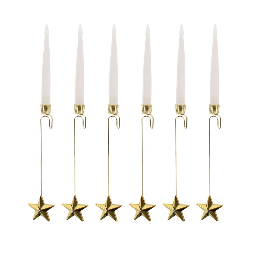 Led Taper Candle Christmas Tree Decor Lights 32 Pcs/Ctn 42.5 X 39 X 54Cm
