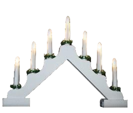 Wooden Candle Lights LED Candle Decorative Light for Holiday Home Decor