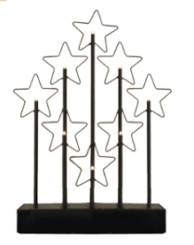Metal Candle Lights For Restaurants LED Candle Decorative Light for Holiday Home Decor