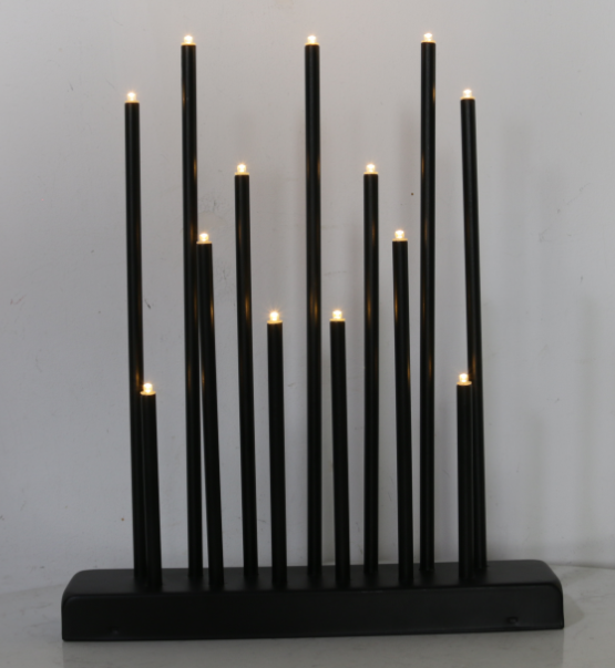 Metal Candle Lights For Shopping Malls LED Candle Decorative Light for Holiday Home Decor