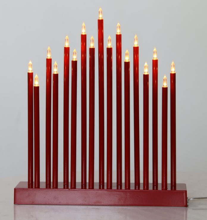 Commercial Metal Candle Lights LED Candle Decorative Light for Holiday Home Decor