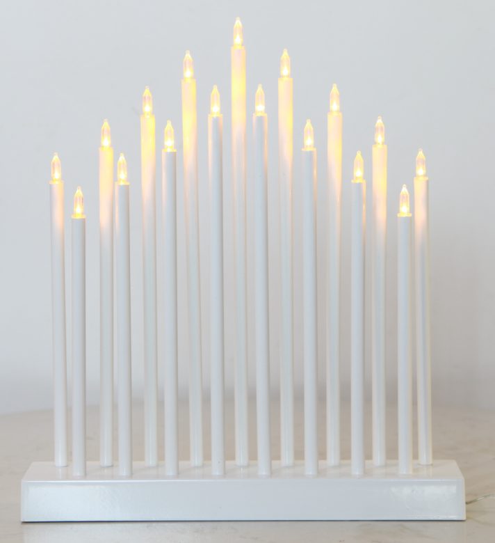 Industrial Metal Candle Lights LED Candle Decorative Light for Holiday Home Decor