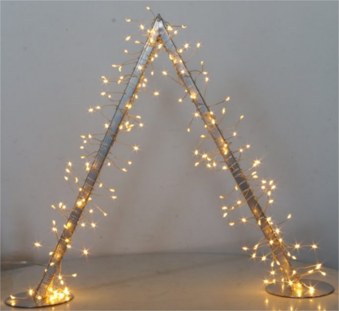 Metal Candle Lights For Patios LED Candle Decorative Light for Holiday Home Decor