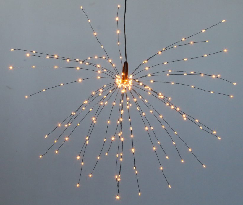 Outdoor Waterproof Led Firework Lights LED Glass Decorative Light