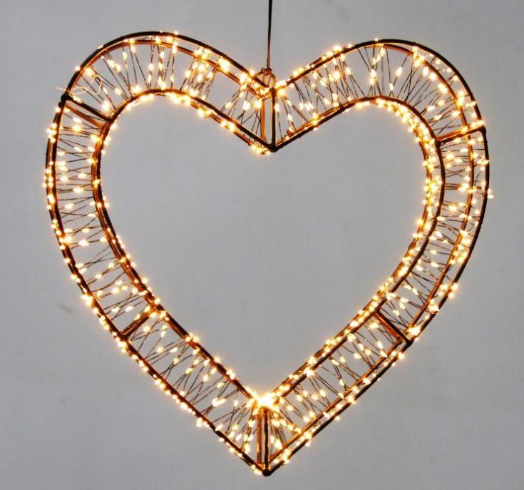 Artificial Wreath With Lights LED Wreath Decorative Light for Holiday Home Decor