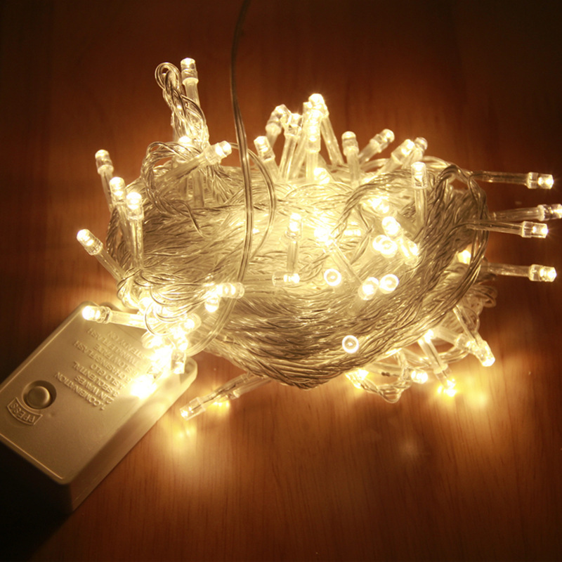 Bare LED WW 20M 200L Plug-in (Tail)