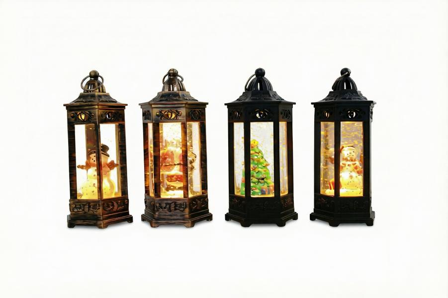 LED Christmas lantern warm white battery included waterproof hanging Christmas lantern holiday lantern