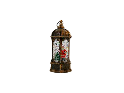 LED Christmas lantern for holiday home decor warm white battery included waterproof hanging