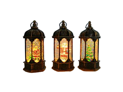 LED Christmas lantern outdoor lantern home decor lantern festive lantern