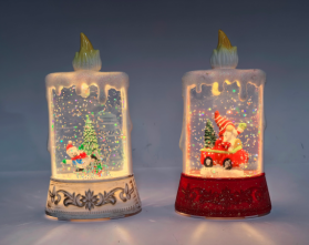 Glitter sequin Christmas tree ornaments