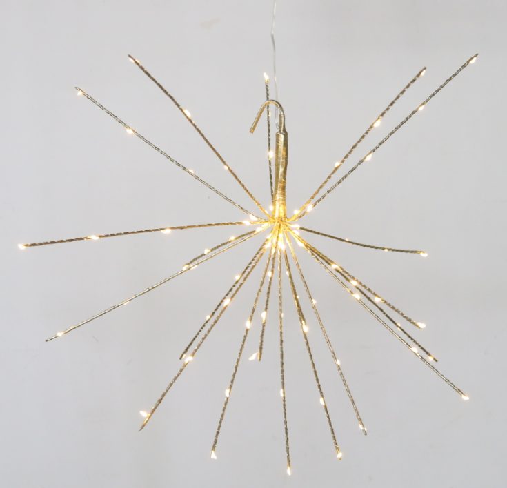 Indoor Led Firework Lights LED Glass Decorative Light
