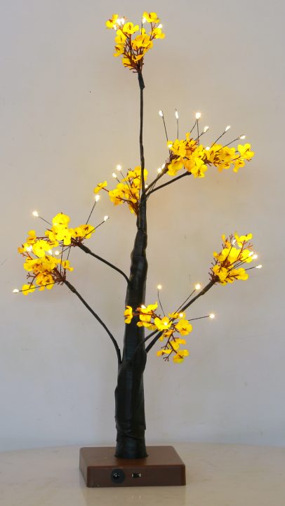 Halloween Led Tree LED Glass Decorative Light