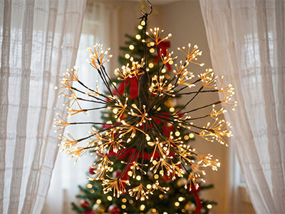 Garden Led Firework Lights LED Glass Decorative Light for Garden Outdoor Decor