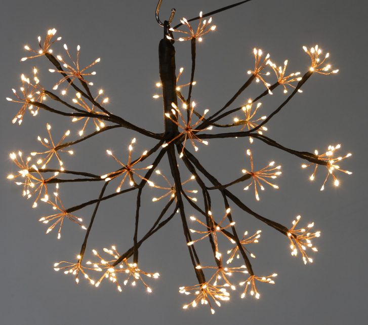 Patio Led Firework Lights LED Glass Decorative Light