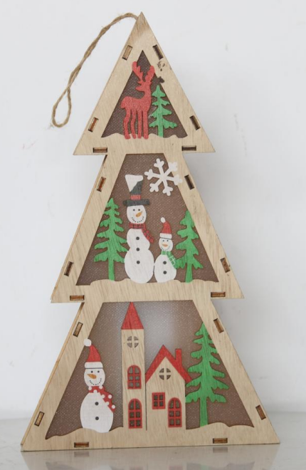 Mini Christmas tree ornaments