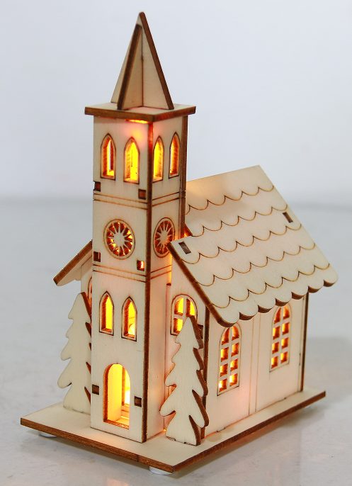 Solar powered Christmas ornaments