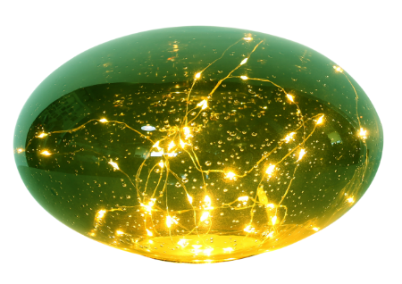 New Year Eve Lights LED Glass Decorative Light