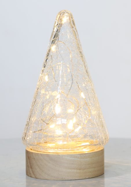 Glass Christmas Tree Holiday Decorations 8 Pcs/Ctn 56 X 24.5 X 29Cm