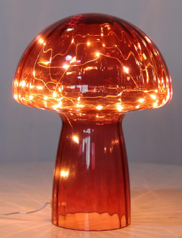 Glass Mushroom Outdoor Lights 12 Pcs/Ctn 62 X 41.5 X 56Cm
