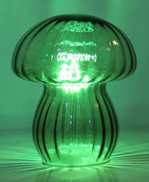 Glass Mushroom Easter Decor Lights 12 Pcs/Ctn 48.5 X 32.5 X 36Cm