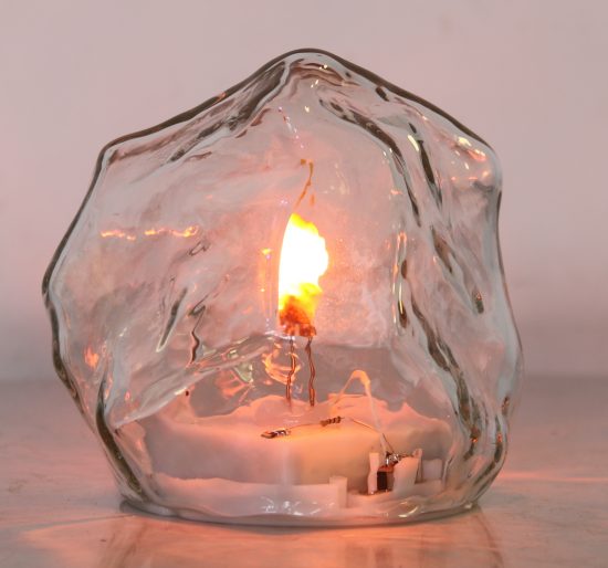 Glass Rock Holiday Decorations 12 Pcs/Ctn 44 X 27.5 X 28Cm