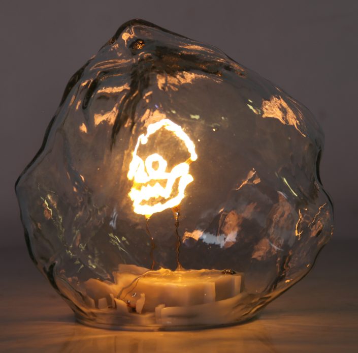 Glass Rock Holiday Decorations 12 Pcs/Ctn 50 X 37.5 X 36Cm