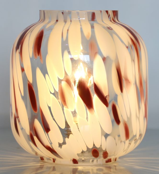 Glass Vase Lights Holiday Decorations 12 Pcs/Ctn 50 X 33.5 X 37Cm
