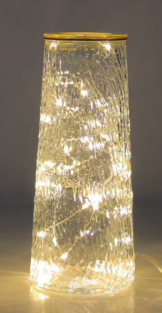 Modern Glass Home Decor Wholesale LED Glass Decorative Light for Home Interior Decor