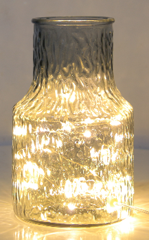 Minimalist Glass Home Decor Wholesale LED Glass Decorative Light for Home Interior Decor