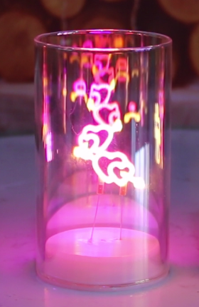 Glass Lantern Valentine'Day Decor Lights 36 Pcs/Ctn 35 X 27 X 43Cm
