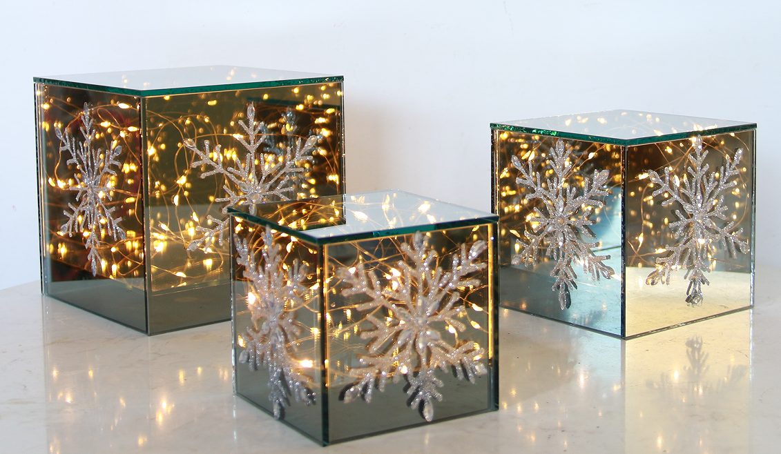 Glass Decoration Outdoor Lights 12 Pcs/Ctn 43 X 29 X 30Cm