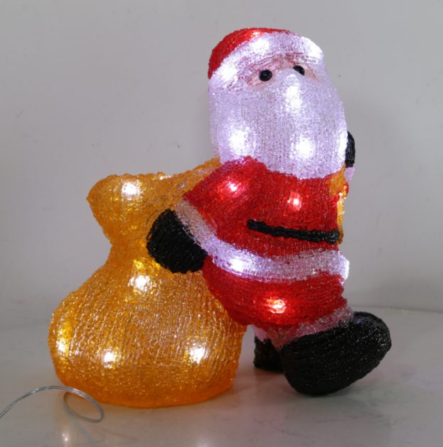 Battery Operated Christmas Lights LED Acrylic Decorative Light for Christmas Holiday Decor