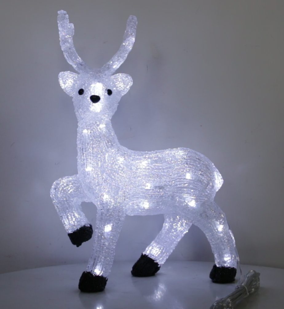 Warm White Christmas String Lights LED Glass Decorative Light for Christmas Holiday Decor