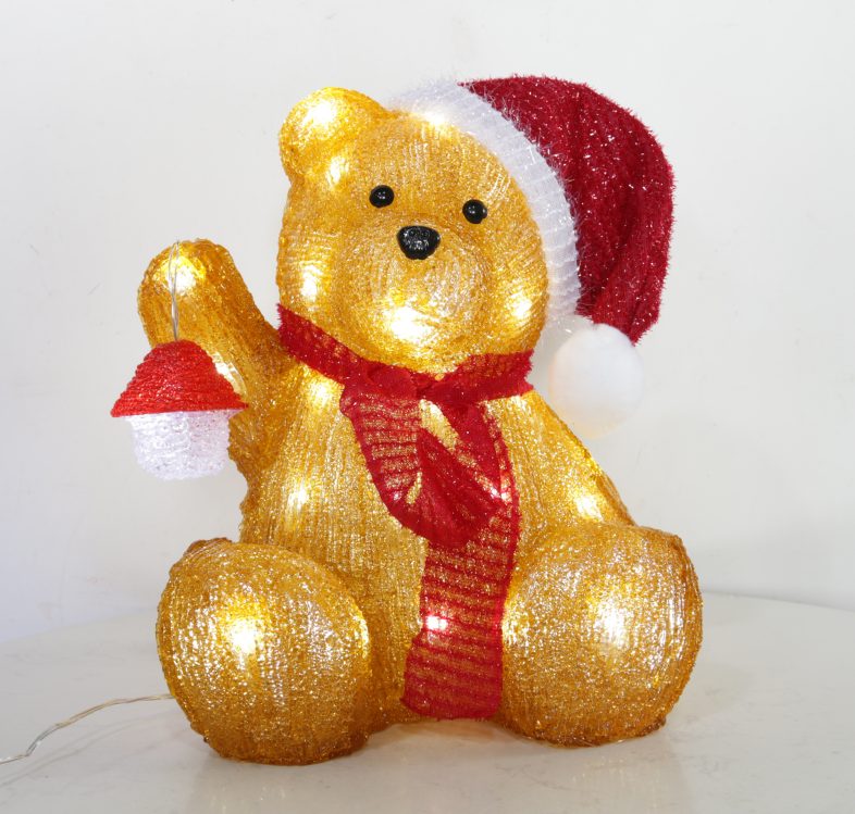 Color Changing Christmas Lights LED Glass Decorative Light for Christmas Holiday Decor