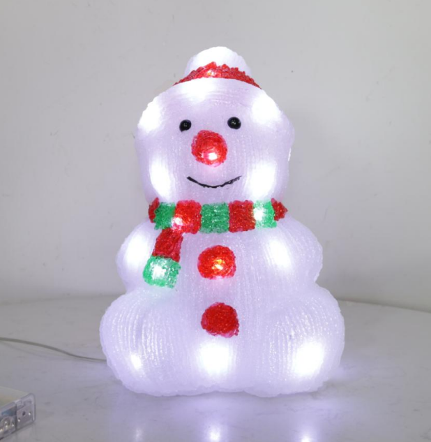 Indoor Christmas Lights For Bedroom LED Glass Decorative Light for Christmas Holiday Decor