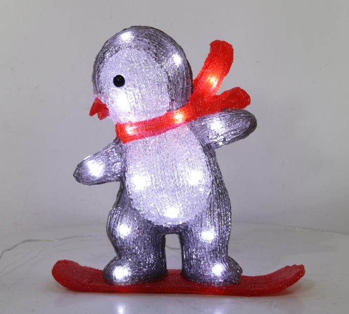 Dimmable Christmas Lights With Remote LED Glass Decorative Light for Christmas Holiday Decor
