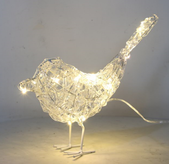 Shatterproof Christmas Lights LED Glass Decorative Light for Christmas Holiday Decor