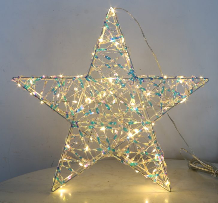 Portable Christmas Lights LED Glass Decorative Light for Christmas Holiday Decor