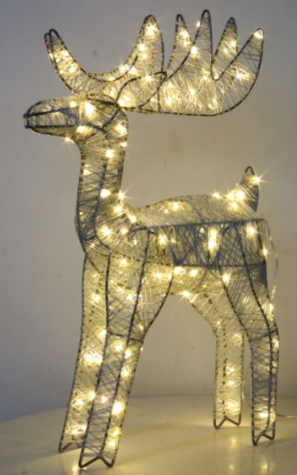 Memory Function Christmas Lights LED Glass Decorative Light for Christmas Holiday Decor