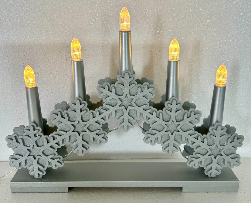 Battery Operated Wooden Candle Lights LED Candle Decorative Light for Holiday Home Decor