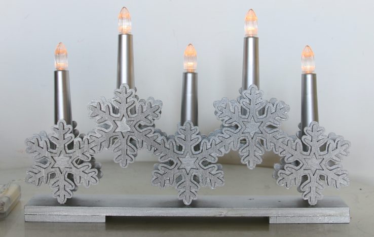 Remote Control Wooden Candle Lights LED Candle Decorative Light for Holiday Home Decor